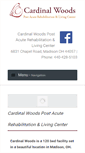 Mobile Screenshot of cardinalwoodsrehab.com